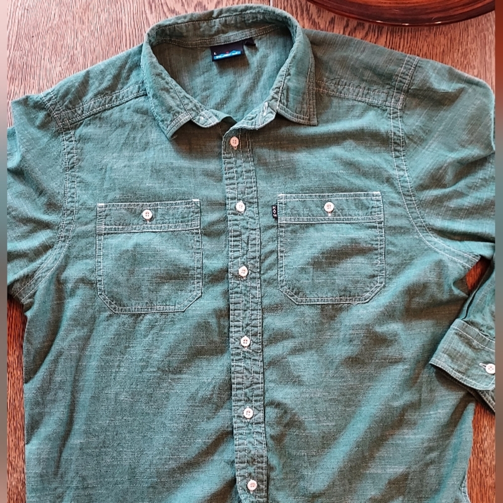 Men's Green Casual Shirt